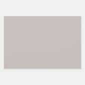 Feuille De Papier Cadeau Cerf de Noël aux oiseaux (Devant 2)