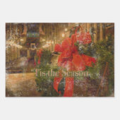 Feuille De Papier Cadeau C'est la saison Vintage (Devant)