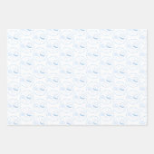 Feuille De Papier Cadeau C'est un garçon ! faire-part (Devant)