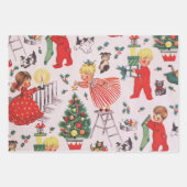 Feuille De Papier Cadeau 'C'était la nuit avant Noël (Devant 2)