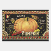 Feuille De Papier Cadeau Chaîne Étiquette de haricot Vegetable Pays (Devant 3)