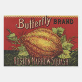 Feuille De Papier Cadeau Chaîne Étiquette de haricot Vegetable Pays (Devant 2)