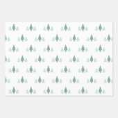 Feuille De Papier Cadeau Chaises Adirondack Coastal Christmas Seashell Tree (Devant 2)