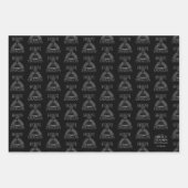 Feuille De Papier Cadeau CHAMBRE DU Trône DE DRAGON (Devant 3)