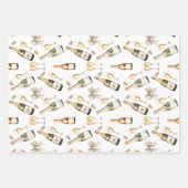 Feuille De Papier Cadeau Champagne Prosecco Lover (Devant 2)