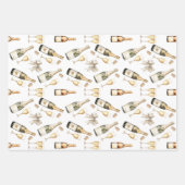 Feuille De Papier Cadeau Champagne Prosecco Lover (Devant)