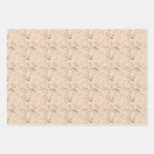 Feuille De Papier Cadeau champignon (Devant)