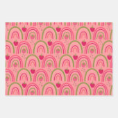 Feuille De Papier Cadeau Champs de fraises délicieux 1 (Devant 2)