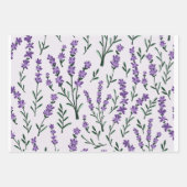 FEUILLE DE PAPIER CADEAU CHAMPS LAVENDER (Devant 2)