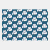 Feuille De Papier Cadeau Chandails, Bas et laides Noël (Devant 3)