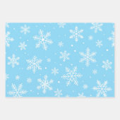 Feuille De Papier Cadeau Chanson de la Neige (Devant)