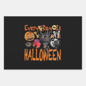 Feuille De Papier Cadeau Chaque Jour, Halloween (Devant)