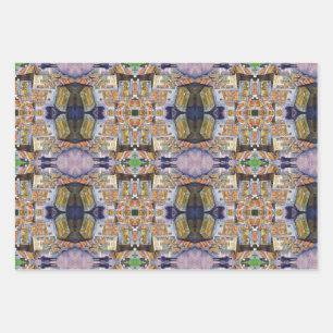 Feuille De Papier Cadeau Charge de travail artistique extraordinaire