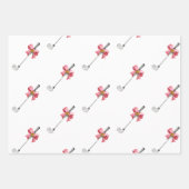 Feuille De Papier Cadeau Chariot de golf fer pour golfeur (Devant 3)