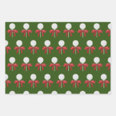 Feuille De Papier Cadeau Chariot de golf fer pour golfeur (Devant)