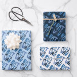 Feuille De Papier Cadeau Charmante Bat mitzvah Manufacture Juive Bleu Amusa<br><div class="desc">J'espère que vous aimez ce pack de variété en papier fait main. Regardez ma boutique pour plus de couleurs et de motifs et dites-moi si vous voulez quelque chose de customisé. J'ai des objets correspondants comme des cartes et d'autres choses aussi... s'il vous plaît, regardez mon magasin ou entrez en...</div>