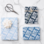 Feuille De Papier Cadeau Charmante Bat mitzvah Manufacture Juive Bleu Amusa<br><div class="desc">J'espère que vous aimez ce pack de variété en papier fait main. Regardez ma boutique pour plus de couleurs et de motifs et dites-moi si vous voulez quelque chose de customisé. J'ai aussi des cartes et d'autres articles correspondants.. regardez ma boutique ou contactez-nous !</div>