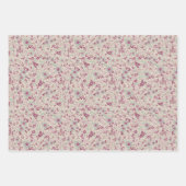 Feuille De Papier Cadeau Charmante Lapins Dans Les Paniers Mer Découpage De (Devant 2)