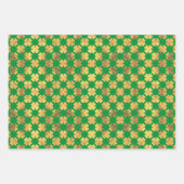 Feuille De Papier Cadeau Charme de Clover d'or 🍀 (Devant 3)