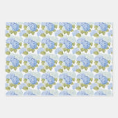 Feuille De Papier Cadeau Charme de jardin d'hortensia 3 (Devant)