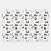 Feuille De Papier Cadeau Chat (Devant 2)