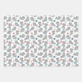 Feuille De Papier Cadeau Chat (Devant)