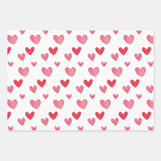 Feuille De Papier Cadeau Chat rose (Devant 2)