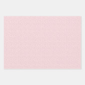 Feuille De Papier Cadeau Chat rose (Devant 2)