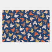 Feuille De Papier Cadeau Chat Sphynx coloré (Devant)