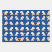 Feuille De Papier Cadeau Chat - Yoga Cute Chat (Devant 2)