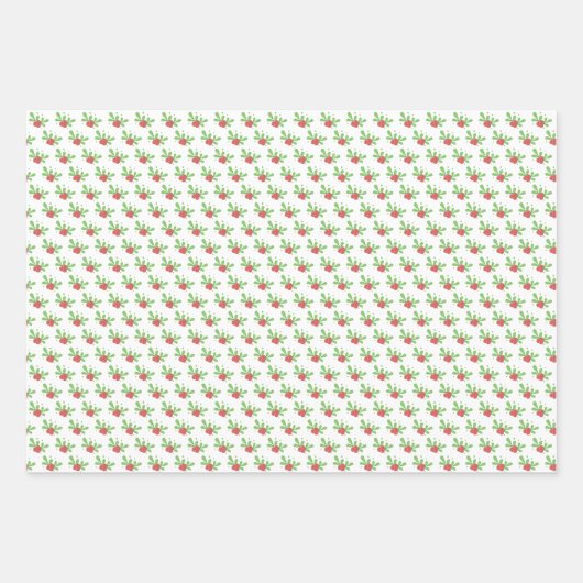 Feuille De Papier Cadeau Chats de Noël mignons (Devant 2)