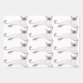 Feuille De Papier Cadeau Chats mignons (Devant 3)