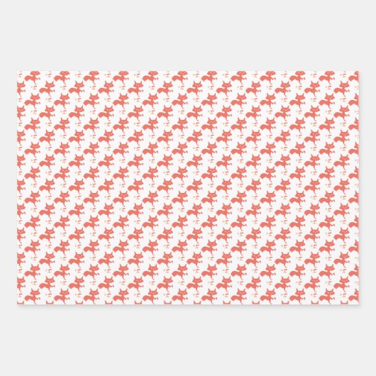 Feuille De Papier Cadeau chats mignons (Devant 2)