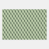 Feuille De Papier Cadeau CHAUD & SPICY Jalapeño Chili Peppers Motif (Devant 3)