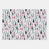 FEUILLE DE PAPIER CADEAU CHAUSSURES CHAUSSURES CHAUSSURES CHAUSSURES CHAUSS (Devant 3)