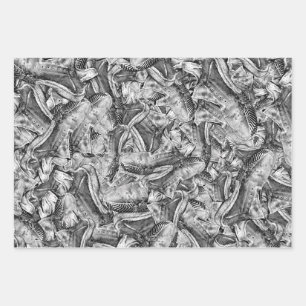 Feuille De Papier Cadeau Chaussures de course gâtées motif graphique aléato