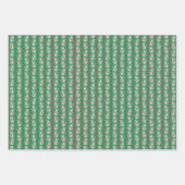 Feuille De Papier Cadeau Cheeky Holiday Animal Paper Flat Sheet Set of 3 (Devant)