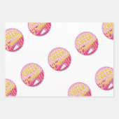 Feuille De Papier Cadeau 'Cheer Princess' - Style A (Devant)