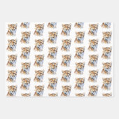 Feuille De Papier Cadeau Cheetah (Devant 2)