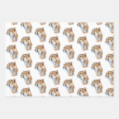 Feuille De Papier Cadeau Cheetah (Devant)