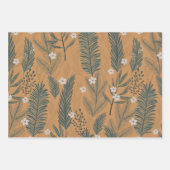 Feuille De Papier Cadeau Cheetah Festive Gem Tone (Devant 2)