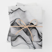 Feuille De Papier Cadeau Chemin simple (En situation)