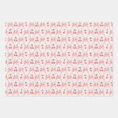 Feuille De Papier Cadeau Cherries Bows (Devant)