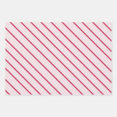 Feuille De Papier Cadeau Cherry Pink Joyeux anniversaire (Devant 2)