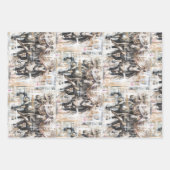 Feuille De Papier Cadeau Cheval d'Islande (Devant)