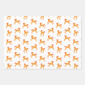 Feuille De Papier Cadeau Cheval mignon (Devant 3)
