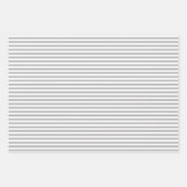 Feuille De Papier Cadeau Chevron Pois de Gris et Blancs (Devant 2)