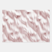 Feuille De Papier Cadeau Chic Blush rose Zebra Animal Anniversaire (Devant 2)