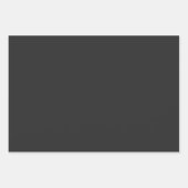 Feuille De Papier Cadeau Chic Faux Mosaic Gray Terracotta Design (Devant 3)