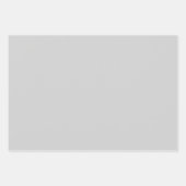 Feuille De Papier Cadeau Chic Faux Mosaic Gray Terracotta Design (Devant 2)